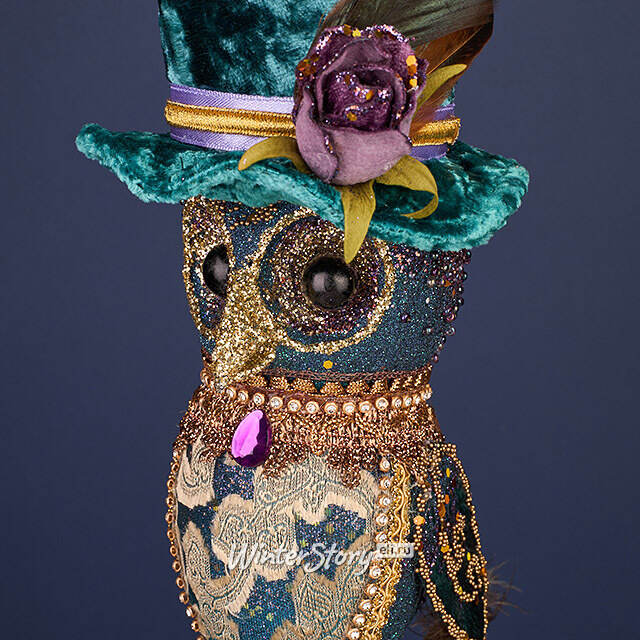 Елочная игрушка Филин Аланш: Magic Masquerade 29 см Winter Deco