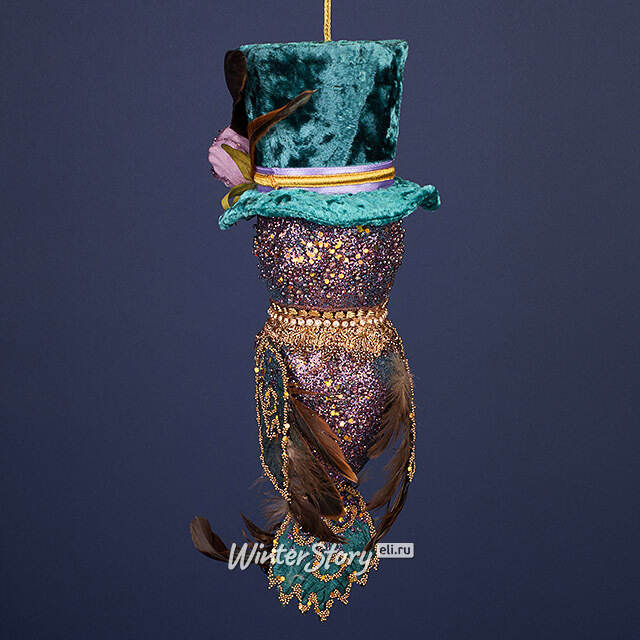 Елочная игрушка Филин Аланш: Magic Masquerade 29 см Winter Deco