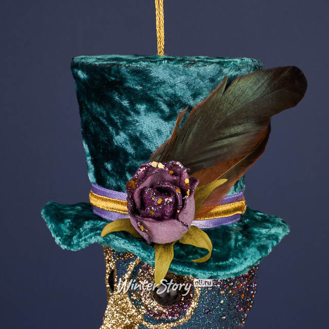 Елочная игрушка Филин Аланш: Magic Masquerade 29 см Winter Deco