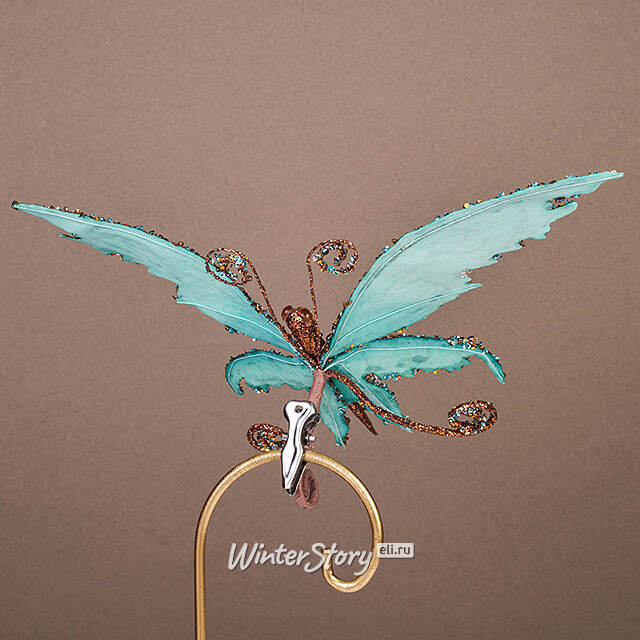 Елочная игрушка Бабочка Verona 30 см, клипса Winter Deco