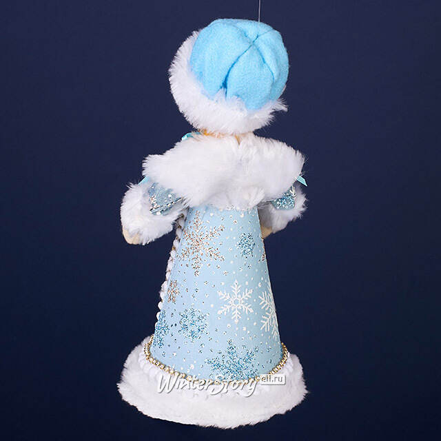 Елочная игрушка Кошка Уорсли в костюме Снегурочки 22 см Winter Deco