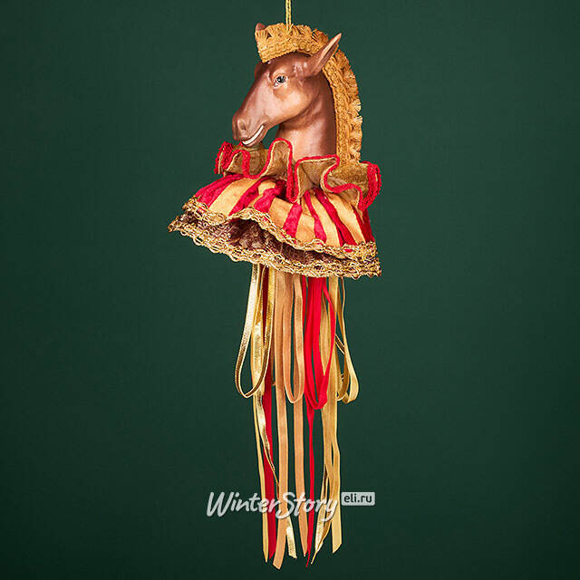 Елочная игрушка Лошадь Тресси: Royal Ball 43 см Winter Deco