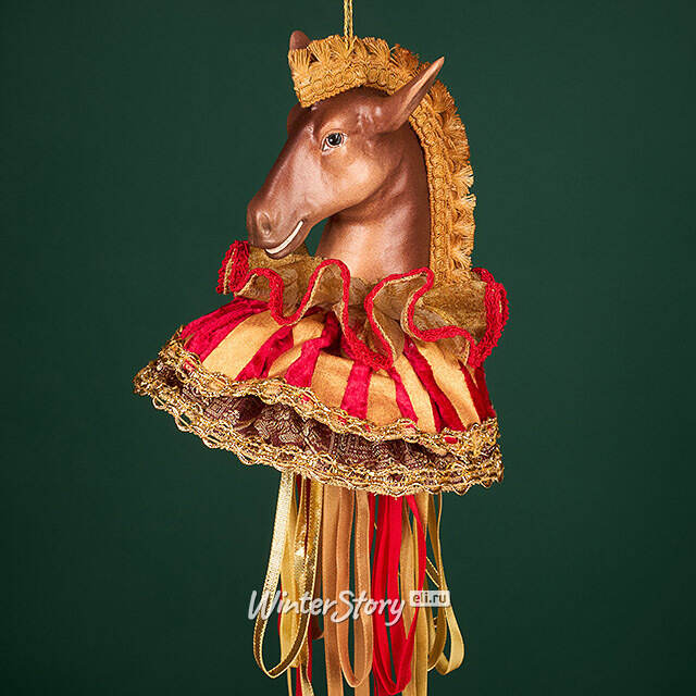 Елочная игрушка Лошадь Тресси: Royal Ball 43 см Winter Deco