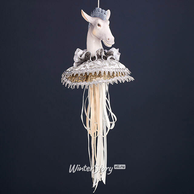 Елочная игрушка Лошадь Эльвина: Royal Ball 43 см Winter Deco