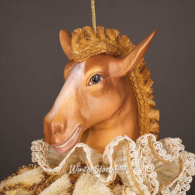 Елочная игрушка Лошадь Шелли: Royal Ball 43 см Winter Deco