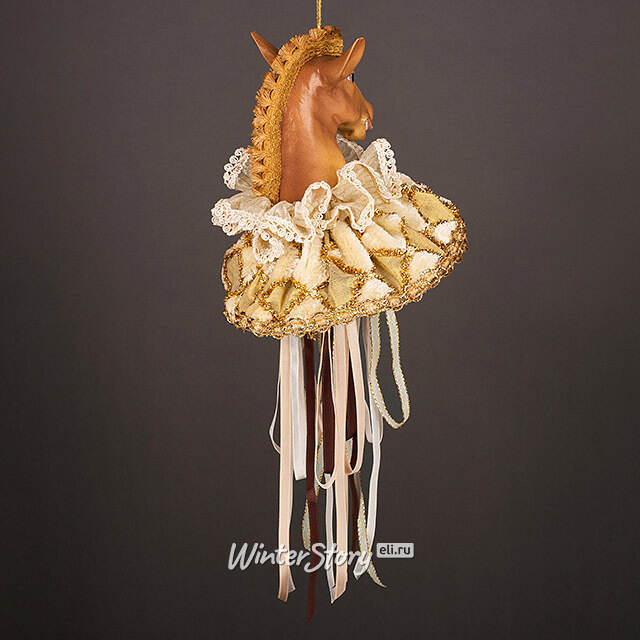 Елочная игрушка Лошадь Шелли: Royal Ball 43 см Winter Deco