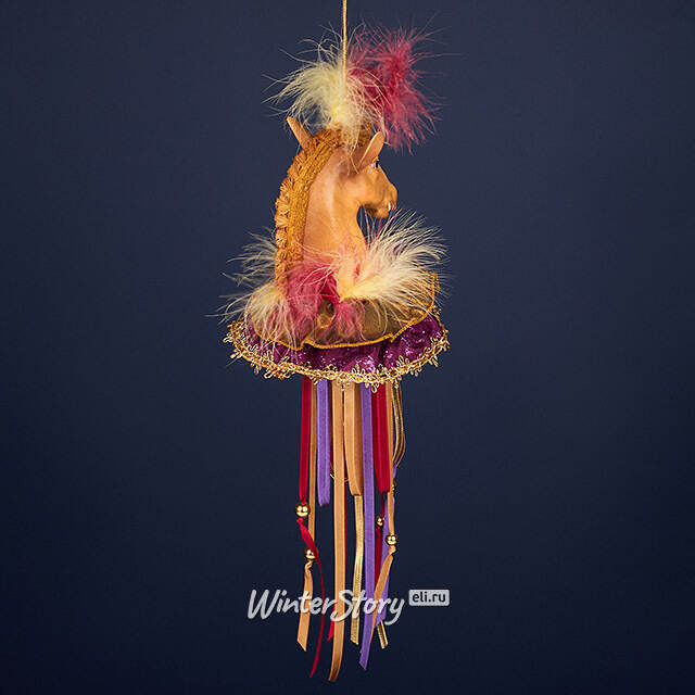 Елочная игрушка Лошадь Альбион: Belton 43 см Winter Deco