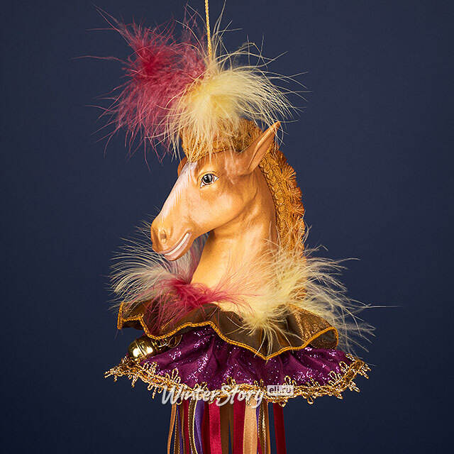 Елочная игрушка Лошадь Альбион: Belton 43 см Winter Deco