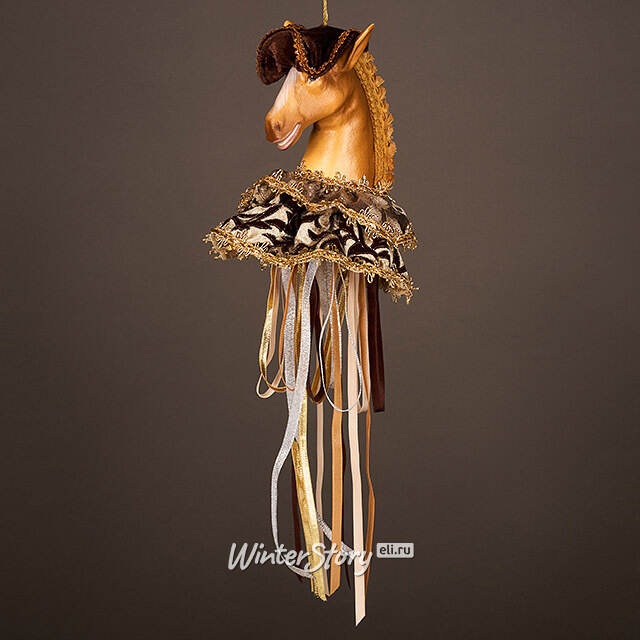 Елочная игрушка Лошадь Альвин: Belton 43 см Winter Deco