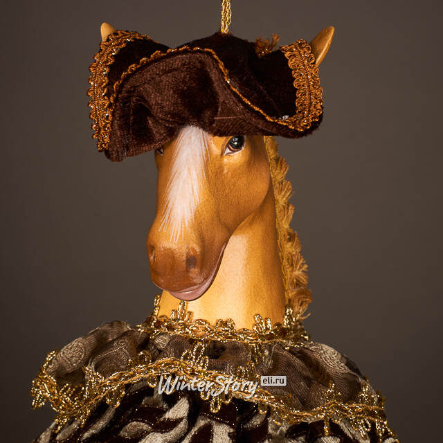 Елочная игрушка Лошадь Альвин: Belton 43 см Winter Deco