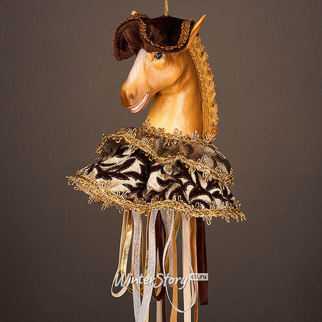 Елочная игрушка Лошадь Альвин: Belton 43 см Winter Deco
