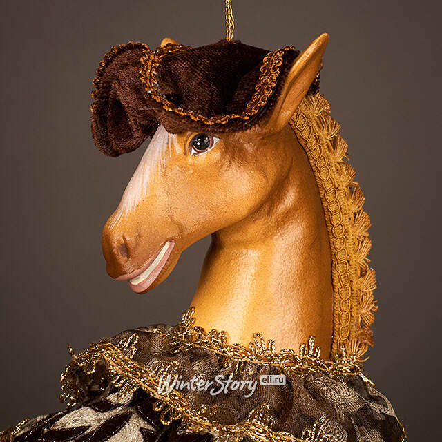 Елочная игрушка Лошадь Альвин: Belton 43 см Winter Deco