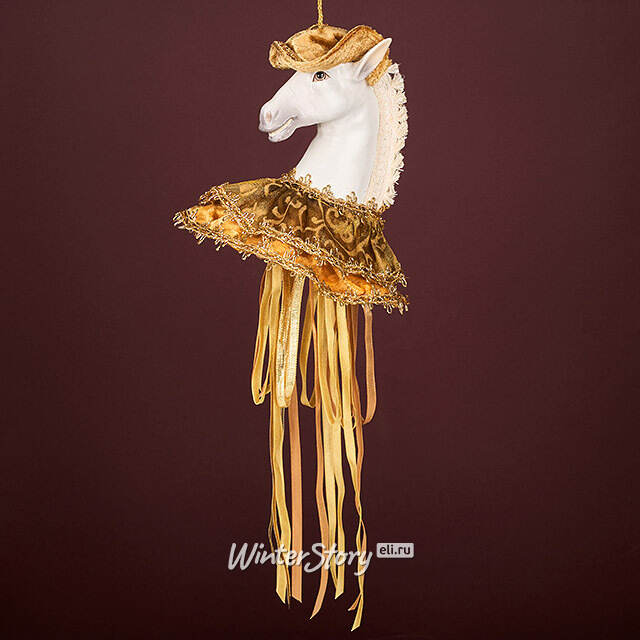 Елочная игрушка Лошадь Альпайн: Belton 43 см Winter Deco