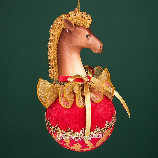 Елочная игрушка Лошадь Ребекка: Horse Ball 20 см Winter Deco