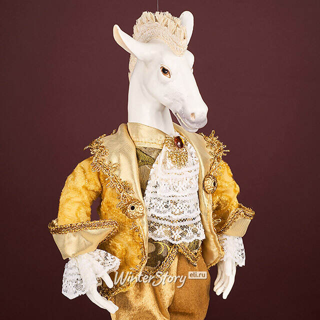 Подвесная игрушка Конь Стоун - Королевство Дагомея 40 см Winter Deco