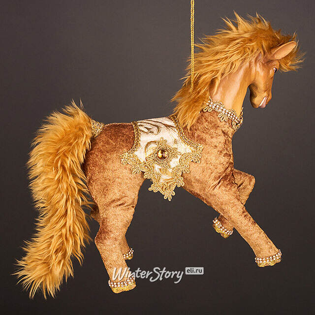 Подвесная игрушка Лошадь Васара - Королевство Эребор 30 см Winter Deco