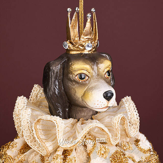 Елочная игрушка Собака Спаниэль Варавиль - Royal Ball 43 см Winter Deco