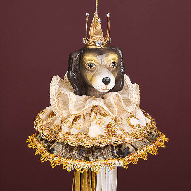 Елочная игрушка Собака Спаниэль Варавиль - Royal Ball 43 см Winter Deco