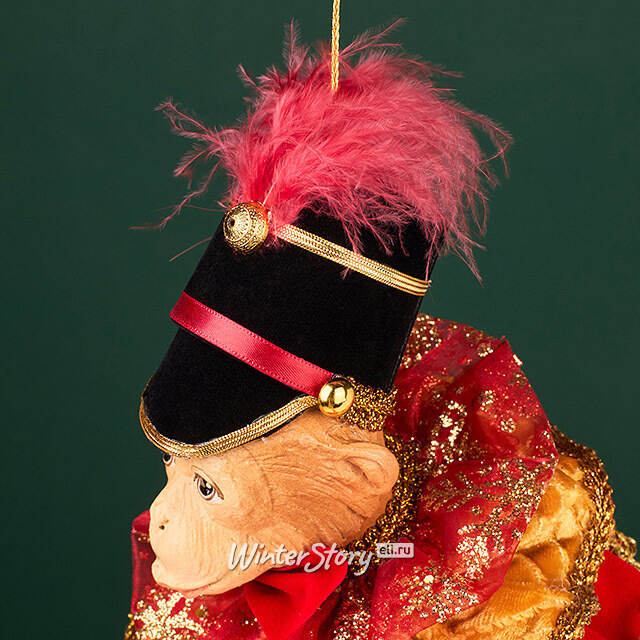 Елочная игрушка Обезьянка Олни - Carnival Monkey 43 см Winter Deco