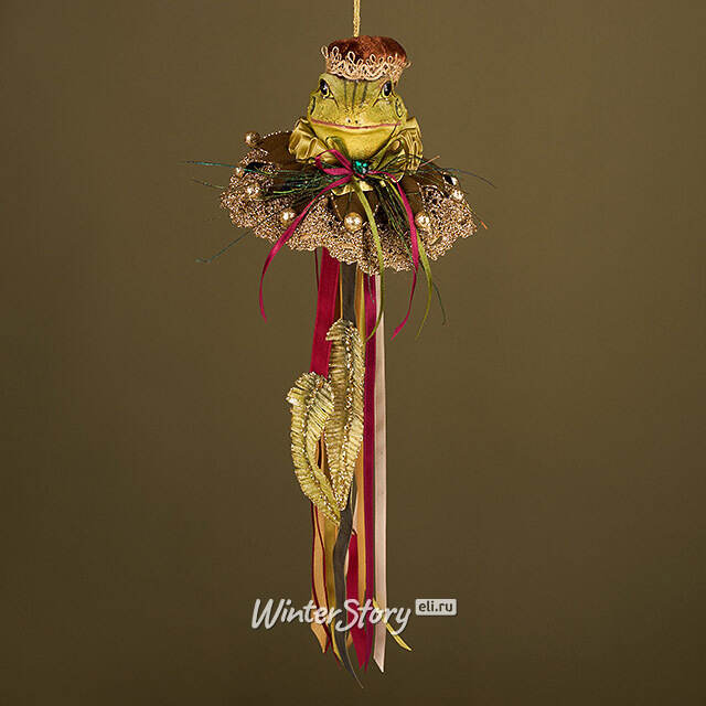 Елочная игрушка Княгиня Лягушка: Eclogae 35 см Winter Deco