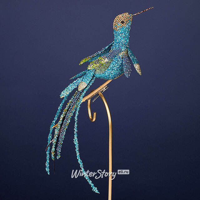 Елочная игрушка Птичка Мира: Чудесная Певунья 41 см, клипса Winter Deco