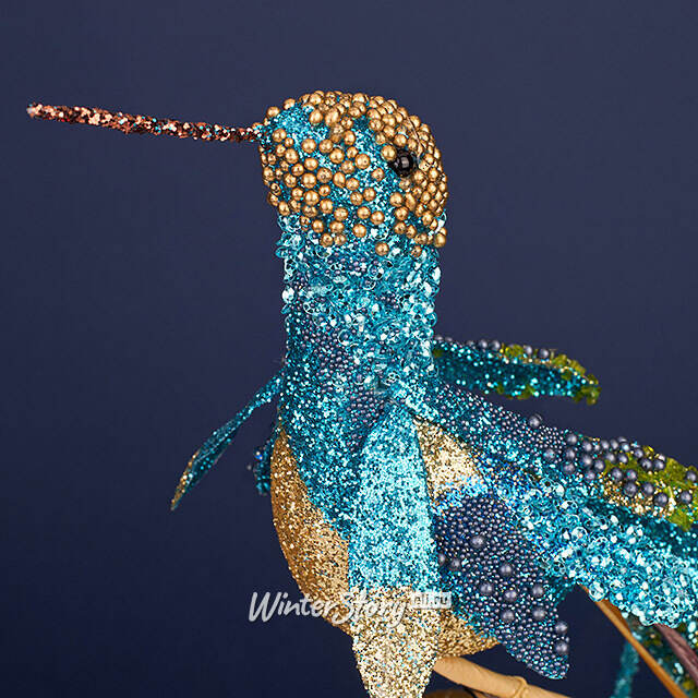 Елочная игрушка Птичка Мира: Чудесная Певунья 41 см, клипса Winter Deco