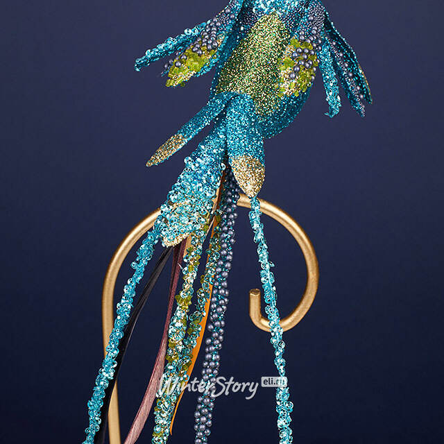 Елочная игрушка Птичка Мира: Чудесная Певунья 41 см, клипса Winter Deco