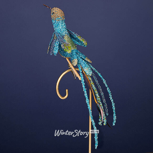 Елочная игрушка Птичка Мира: Чудесная Певунья 41 см, клипса Winter Deco