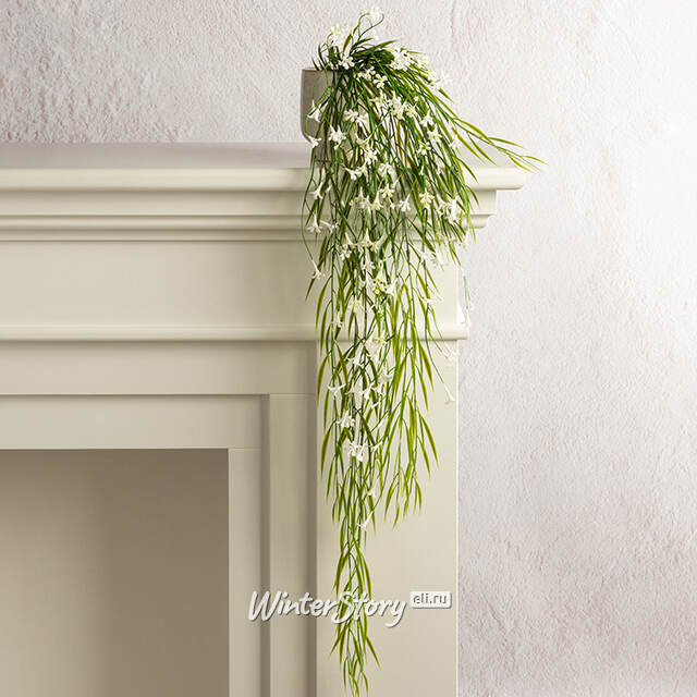 Подвесной искусственный цветок Патели-Бридж 69 см, белый Summer Deco