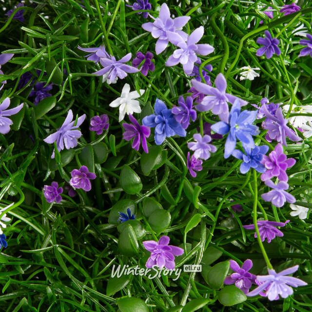 Искусственный цветок в кашпо Матера - Нежный Сонет 43 см Summer Deco