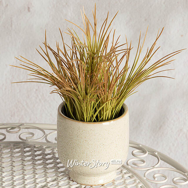 Искусственное растение в горшке Акорус - Braunton 26 см Summer Deco