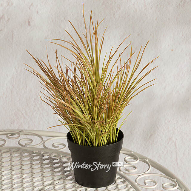 Искусственное растение в горшке Акорус - Braunton 26 см Summer Deco