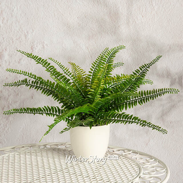 Искусственный цветок в горшке Папоротник - Malmesbury 43 см Summer Deco