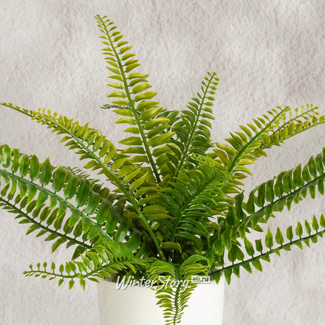 Искусственный цветок в горшке Папоротник - Taranto 26 см Summer Deco