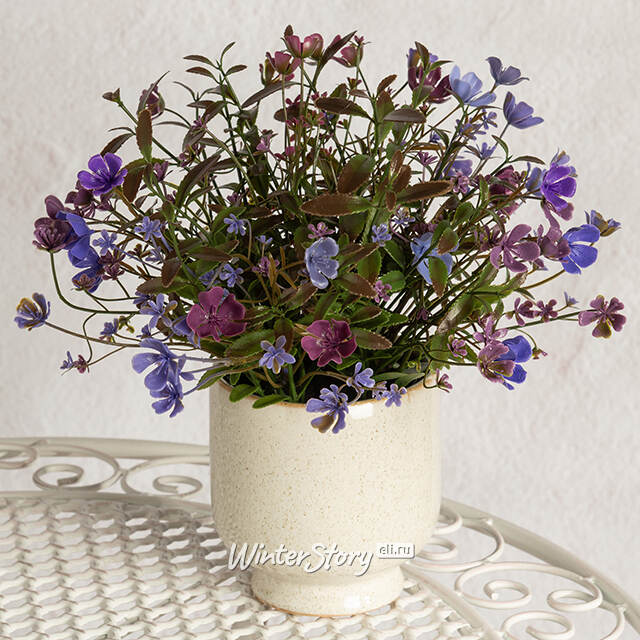 Искусственный цветок в горшке Tramonti - Цветочное Утро 24 см Summer Deco