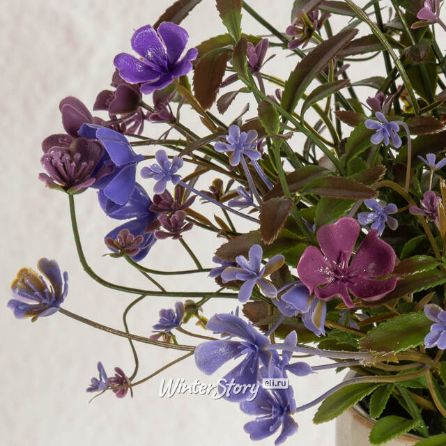 Искусственный цветок в горшке Tramonti - Цветочное Утро 24 см Summer Deco