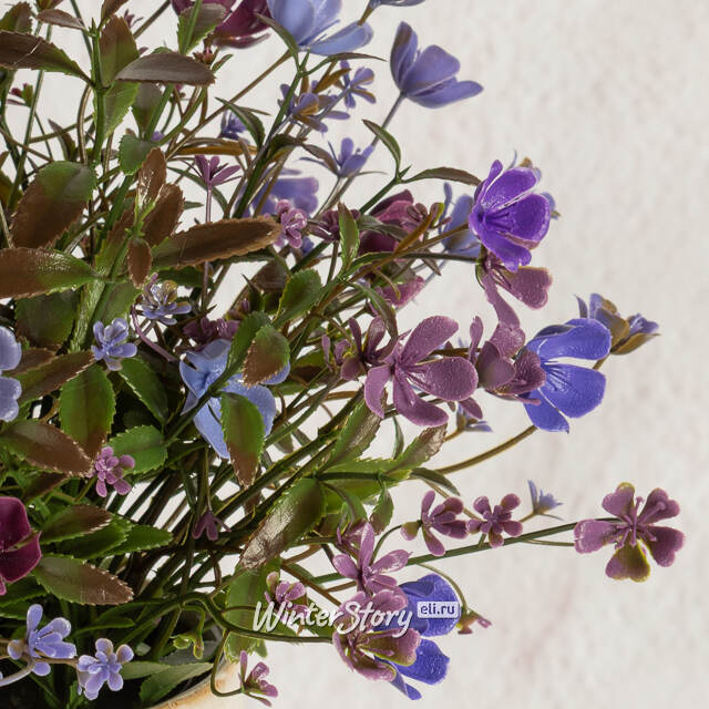 Искусственный цветок в горшке Tramonti - Цветочное Утро 24 см Summer Deco