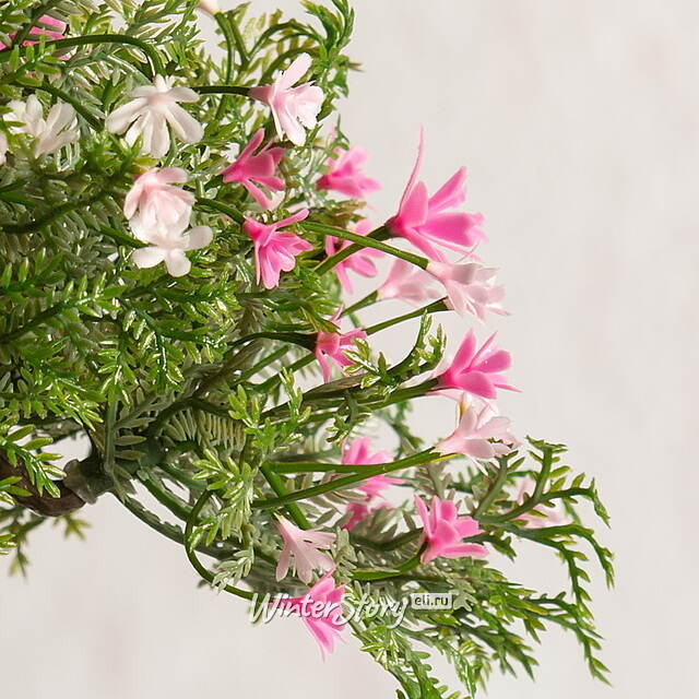 Искусственный Бонсай Хинаока 14 см розовый Summer Deco