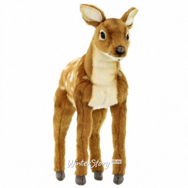 Мягкая игрушка Олененок стоящий 35 см Hansa Creation