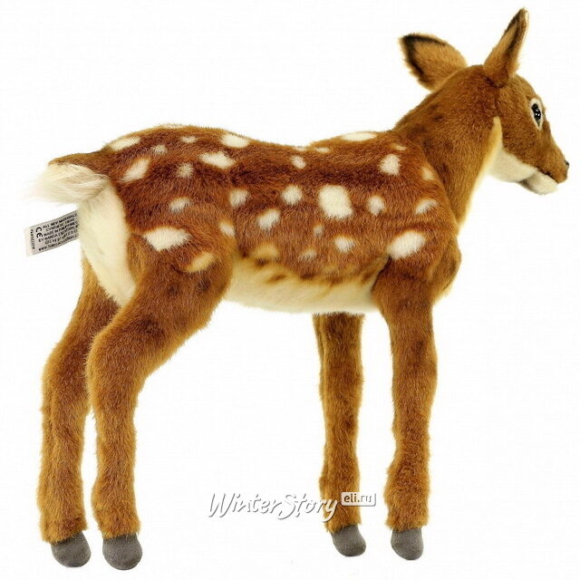 Мягкая игрушка Олененок стоящий 35 см Hansa Creation