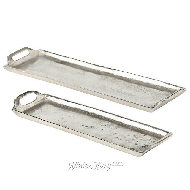 Набор металлических подносов Галант 35-43 см, 2 шт Boltze