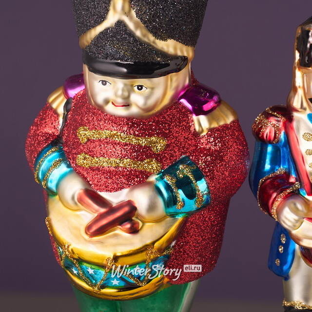 Елочные игрушки Гвардейцы из королевства Элдкил 13 см, 2 шт, стекло Winter Deco