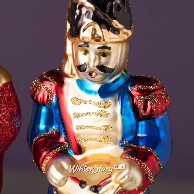 Елочные игрушки Гвардейцы из королевства Элдкил 13 см, 2 шт, стекло Winter Deco