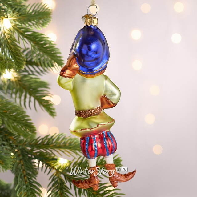 Елочная игрушка Принц Харрисон из Гилдкерна 15 см, стекло Winter Deco