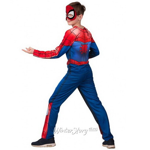 Карнавальный костюм Человек Паук - Мстители, рост 116 см Батик