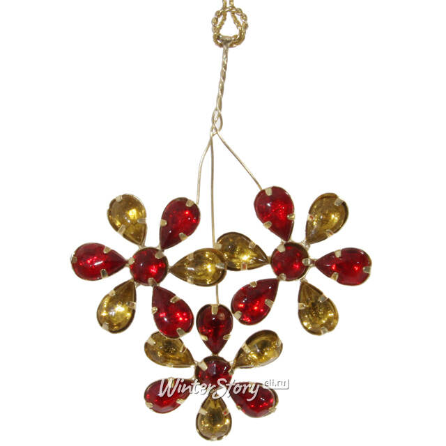 Подвеска на елку Рубиновый Янтарь 11 см ShiShi