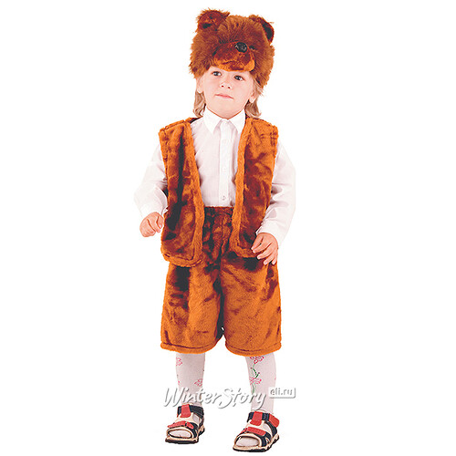 Карнавальный костюм Медведь Топтыгин, рост 116-122 см Батик