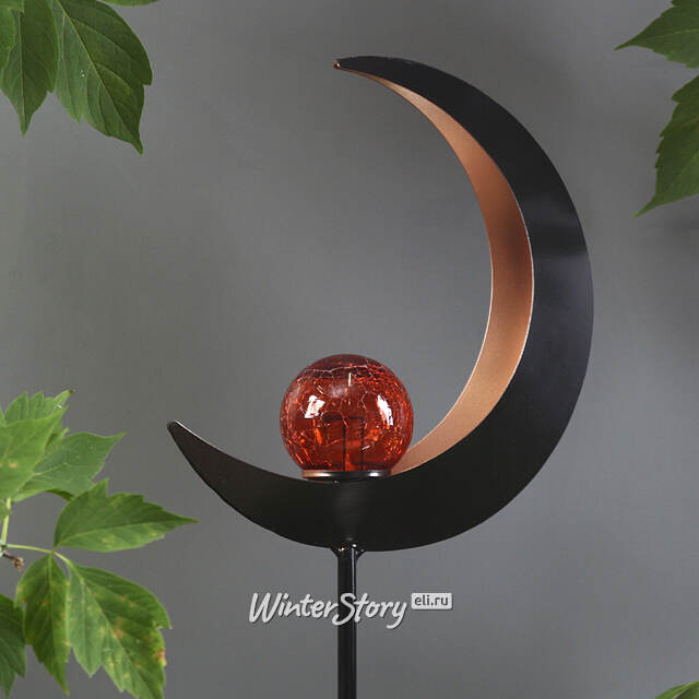 Садовый светильник на солнечной батарее Solar - Fire Moon 93 см, IP44 Koopman