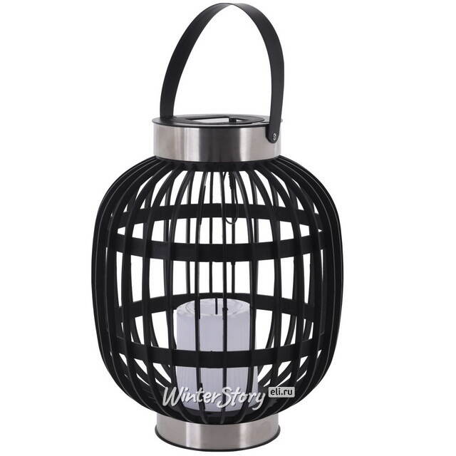 Садовый фонарь на солнечной батарее Solar Blackstone 30 см, IP44 Koopman