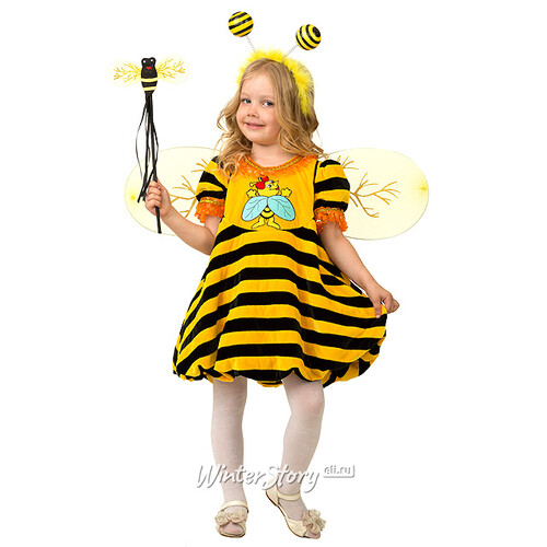 Карнавальный костюм Пчелка, рост 110 см Батик